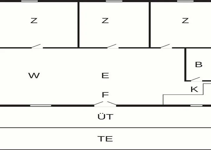 度假居 6 Person In *